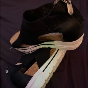 Adrienne Vittadini Black and White Women's Sneakers